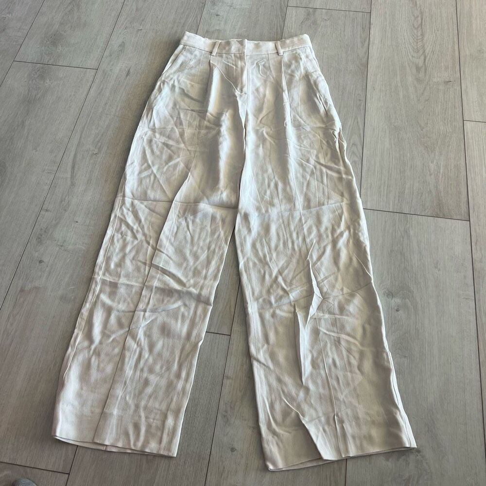 Theory womens pants shell white size S